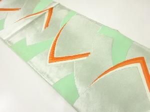 アンティーク　地紙模様織出し袋帯（材料）